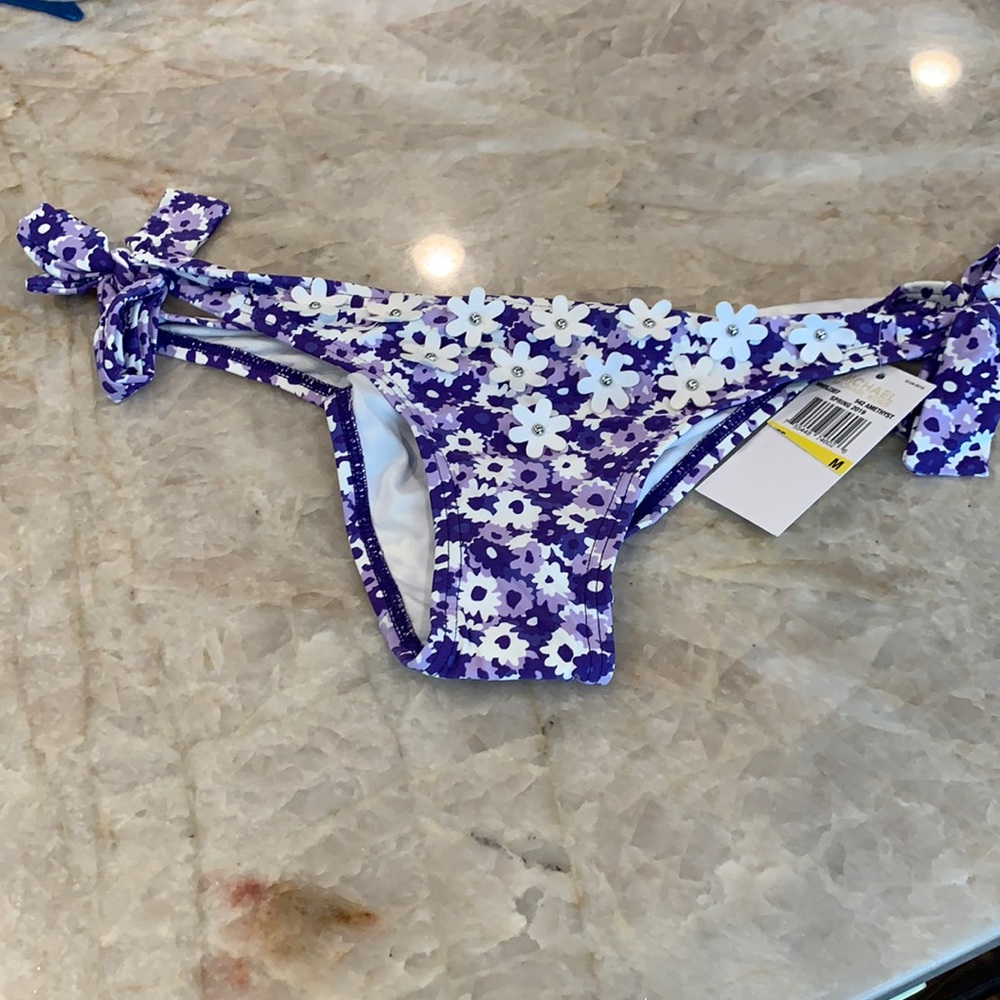 NWT Michael Michael KORS floral bikini bottoms!